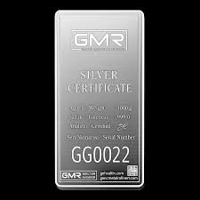 GMR شمش نقره یک کیلویی GMR